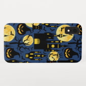 Halloween hauned house patroon Case-Mate iPhone case (Achterkant (horizontaal))