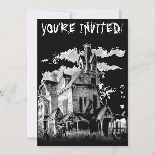 HALLOWEEN HAUNT INVITATION (Devant)