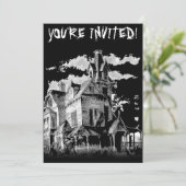HALLOWEEN HAUNT INVITATION (Debout devant)
