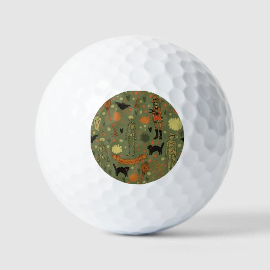 Halloween Haunt: Spooky  Mix Golfballen (Voorkant)