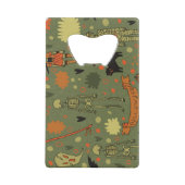 Halloween Haunt: Spooky Mix Kredietkaart Flessenopener (Voorkant)