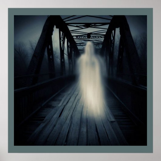 Halloween - Haunted Bridge 3 Poster (Voorkant)
