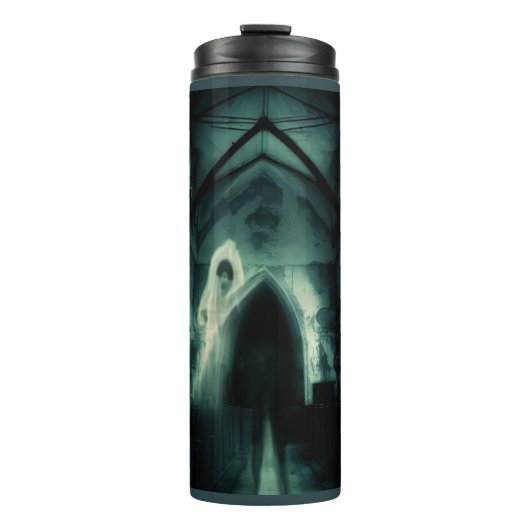 Halloween - Haunted Church 3 Thermosbeker (Voorkant)