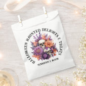 Halloween Haunted Delights & Treats Bedankzakje (Geknipt)