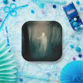 Halloween - Haunted Forest 3 Papieren Bordje (Feest)