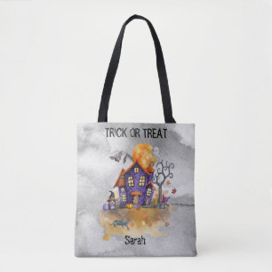 Halloween Haunted Gnome House - Trick or treat Draagtas