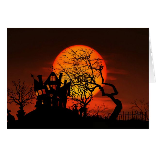 Halloween Haunted House (Voorkant Horizontaal)