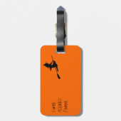Halloween Haunted House Bagagelabel (Achterkant verticaal)