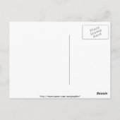 Halloween Haunted House Briefkaart (Achterkant)