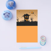 Halloween Haunted House Flyer (Enkel)