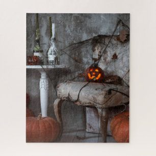Halloween Haunted House Home Decor Pumpkins Legpuzzel