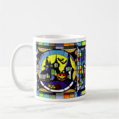 Halloween Haunted House Mug (Gauche)