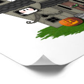 Halloween Haunted House Poster (Hoek)