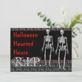 Halloween Haunted House Rise from Dead Kaart (Staand voorkant)