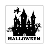 Halloween Haunted House Rubberstempel (Afrduk)