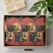 Halloween Haunted House Tissuepapier (Geschenk)