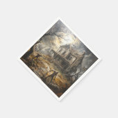 Halloween  Haunted House Zombie Servet (Hoek)