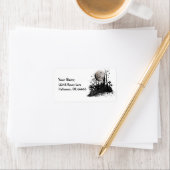 Halloween Haunted Mansion Etiket (Insitu)