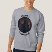 Halloween Haunted Mansion Happy Haunting Trui (Voorkant)