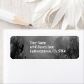 Halloween Haunted Sky Return Address Labels (Insitu)