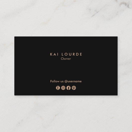 Halloween Haunted Tree Carte de visite (Dos)