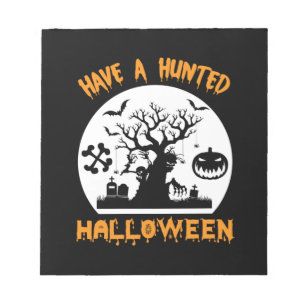 Halloween Have A Funny Halloween Birthday Notitieblok