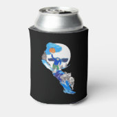 Halloween Headless Dog Team Blikjeskoeler (Blikje Achterkant)