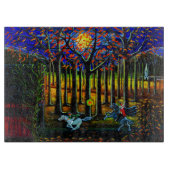 Halloween Headless Horseman, Slapy Hallow Snijplank (Voorkant)