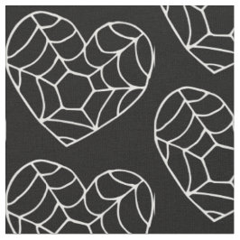 Halloween Heart SpiderWeb schattig Stof