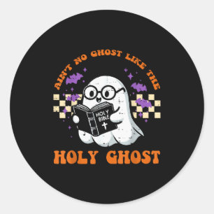 Halloween Heeft Geen Geest Als Heilige Geest Chris Ronde Sticker