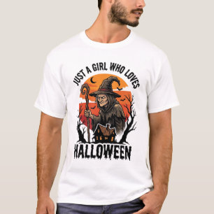 Halloween Hekenshirt Vintage Gravure Kostuum Ar T-shirt