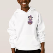 Halloween, heks 1 baby, schattige heks, herfst vak (Voorkant)