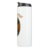 Halloween heks and Flying Monkey Thermosbeker (Geroteerd rechts)