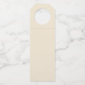 Halloween Heks Brouwfles pompoen Flessenhanger (Achterkant)