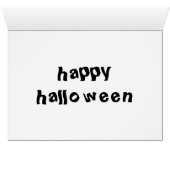 Halloween Heks Geest (Binenzijde Horizontaal (Onderkant))