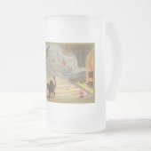  Halloween-heks, kat-Mok, steins Matglas Bierpul (Voorkant rechts)