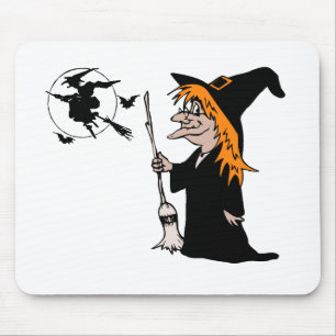 halloween heks muismat