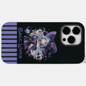 Halloween/Heks/paarse Case-Mate iPhone Case (Achterkant (horizontaal))