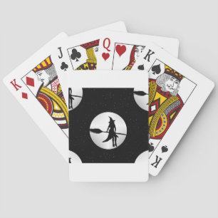 halloween heks pokerkaarten
