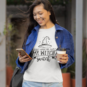 Halloween heks Shirt Grappig heks T-shirt