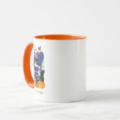 Halloween Heks Sugar Skull Mok (Voorkant links)