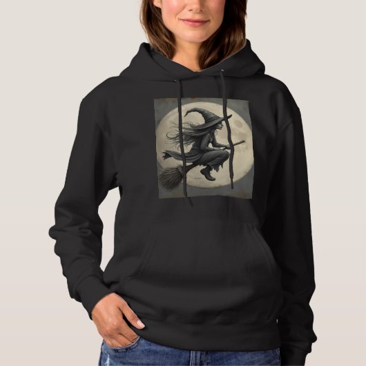 Halloween heks sweatshirt (Voorkant)