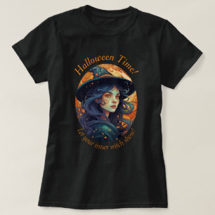 Halloween heks T-shirt voor haar