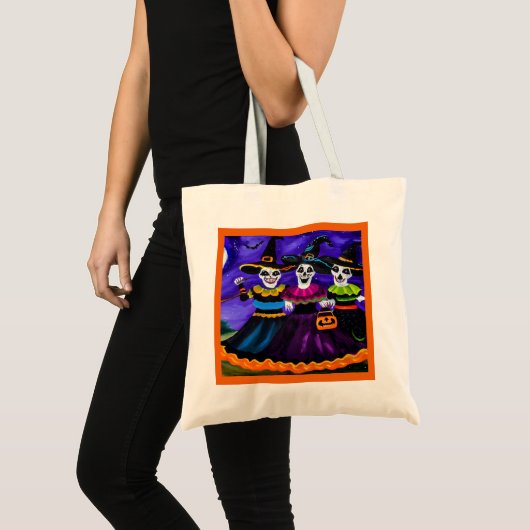 Halloween - Heksen 2 Canvas tas (Voorkant (product))