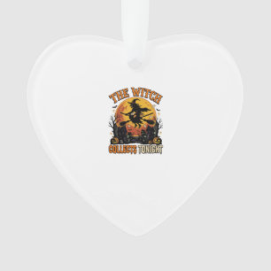 Halloween Heksen Collectie Humor Ornament