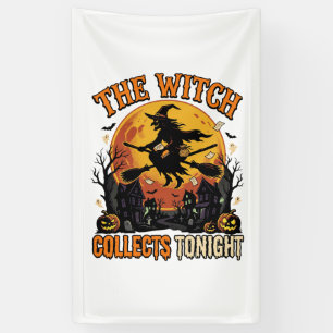 Halloween Heksen Collectie Humor Spandoek