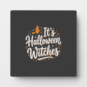 Halloween Heksen Mooie Heks Citaat Ontwerp_1 Fotoplaat
