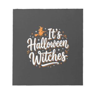 Halloween Heksen Mooie Heks Citaat Ontwerp_1 Notitieblok