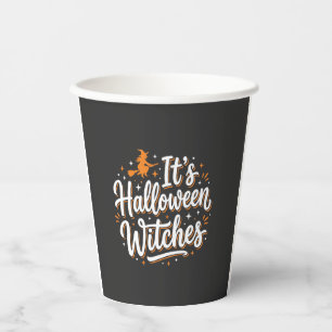 Halloween Heksen Mooie Heks Citaat Ontwerp_1 Papieren Bekers