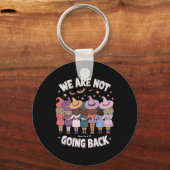 Halloween heksen we gaan niet terug als Harris Sleutelhanger (Voorkant)